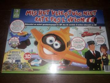 Spel: Mis het vliegtuig niet! beschikbaar voor biedingen