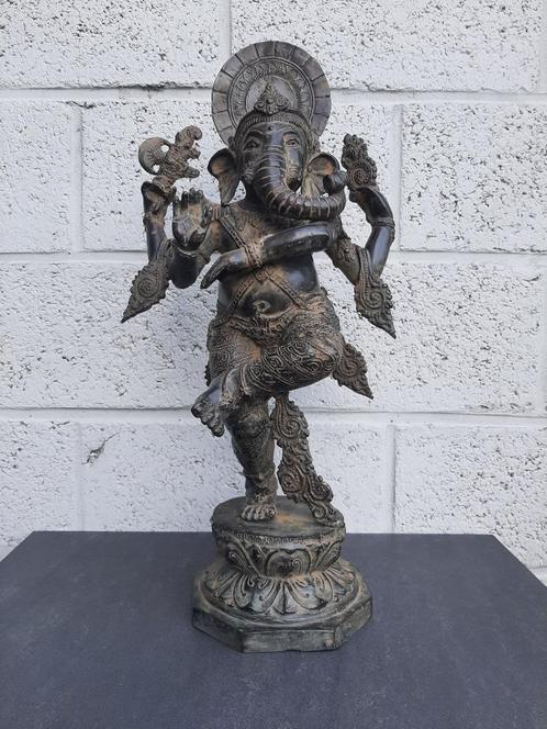 statue en bronze/Ganesh/Ganapati/Inde/Asie, Maison & Meubles, Accessoires pour la Maison | Statues de Bouddha, Neuf, Enlèvement ou Envoi