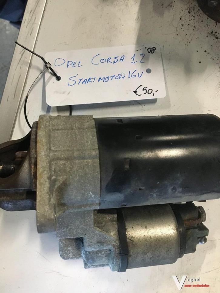 Opel Corsa D 1.2 16v 2008 Startmotor, Auto-onderdelen, Motor en Toebehoren, Gebruikt, Ophalen of Verzenden