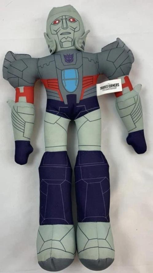 Transformers Earthspark Megatron knuffel 41 cm Hasbro Sambro, Kinderen en Baby's, Speelgoed | Knuffels en Pluche, Zo goed als nieuw