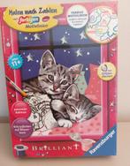 schilder op nummer katten en kittens paint by number (nieuw), Ophalen of Verzenden, Nieuw, Schilderen op nummer