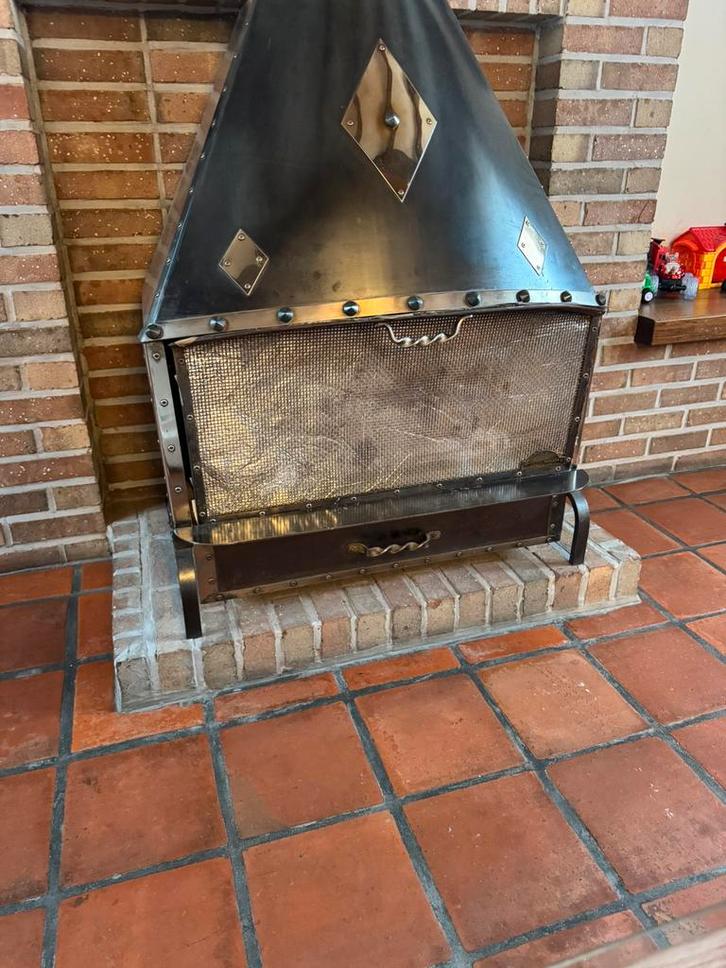 Houtkachel, Maison & Meubles, Poêles, Utilisé, Autoportant, Poêle à bois, Bois, Enlèvement