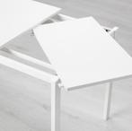 Table IKEA Vangsta extensible, Contemporaine blanche, Overige materialen, 100 tot 150 cm, 100 tot 150 cm