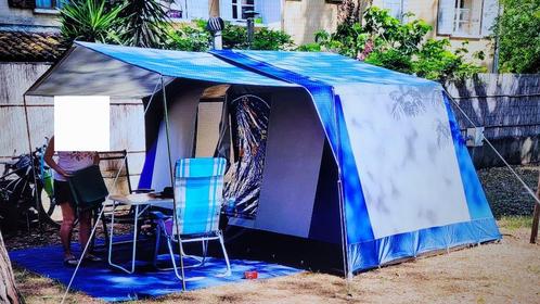 Tente camping CABANON imperméable et solide, Caravans en Kamperen, Tenten, tot en met 4, Zo goed als nieuw, Ophalen