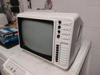 Kleine zwart wit tv voor herstelling of decoratie, Audio, Tv en Foto, Ophalen, Zo goed als nieuw