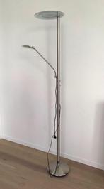 Inox staanlamp, Maison & Meubles, Lampes | Lampadaires, Comme neuf, 150 à 200 cm, Enlèvement