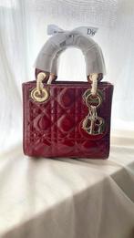 Lady dior tas (wijnrood), Handtassen en Accessoires, Tassen | Damestassen, Ophalen of Verzenden, Nieuw, Wit, Handtas