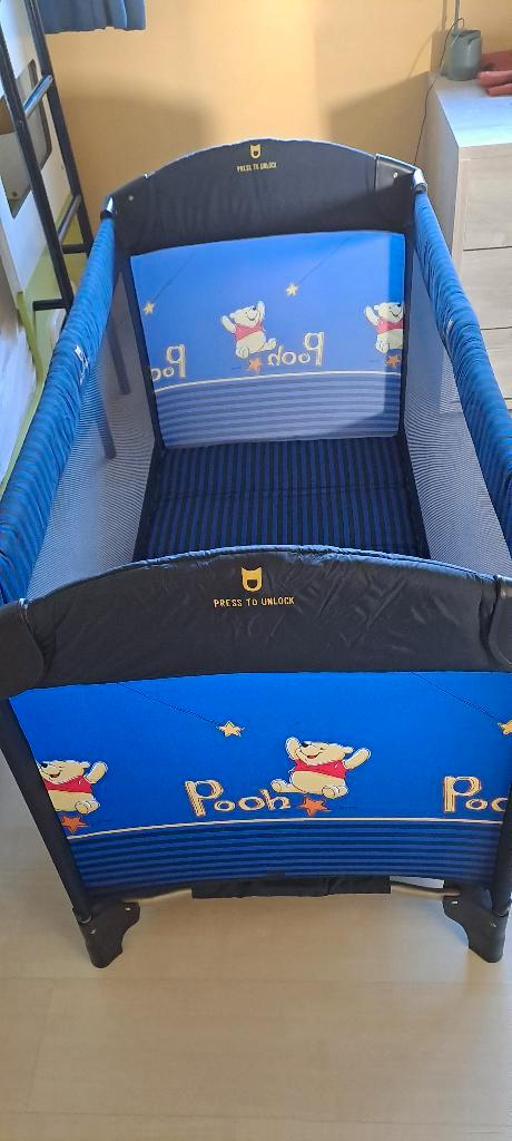 Reisbedje + matras + verschoonkussen, Enfants & Bébés, Berceaux & Lits, Comme neuf, Lit de voyage, Enlèvement