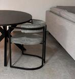 Chaises en velours gris, Maison & Meubles, Tables | Tables de salon, Enlèvement, Neuf