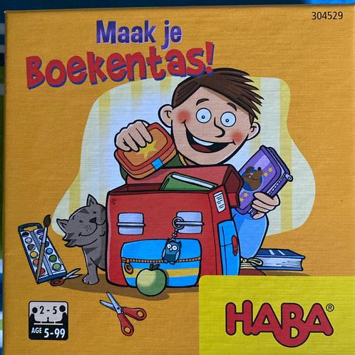 Maak je boekentas - Haba - vanaf 5 jaar, Kinderen en Baby's, Speelgoed | Educatief en Creatief, Zo goed als nieuw, Ophalen of Verzenden