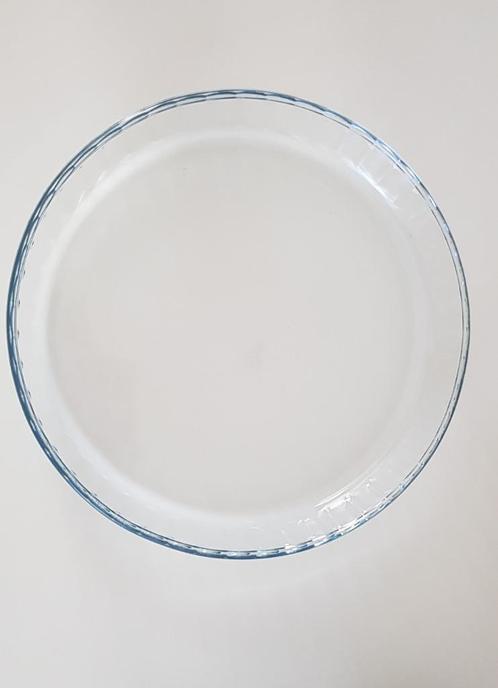 Rentmeester Onderscheid Bourgondië ② ronde glazen taartvorm 1,2L borosilicaat glas bakvorm quiche — Taarten en  Cupcakes maken — 2dehands