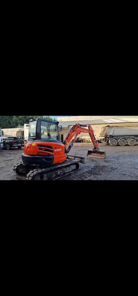 Kubota U55-4 année 2018, Articles professionnels, Machines & Construction | Grues & Excavatrices, Enlèvement