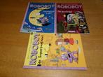 3 “Roboboy” strips, Gelezen, Europa, Ophalen of Verzenden, Meerdere comics