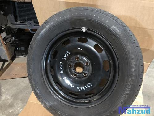 SEAT LEON thuiskomer reservewiel 5x100 15 inch, Auto-onderdelen, Banden en Velgen, Band(en), Gebruikt