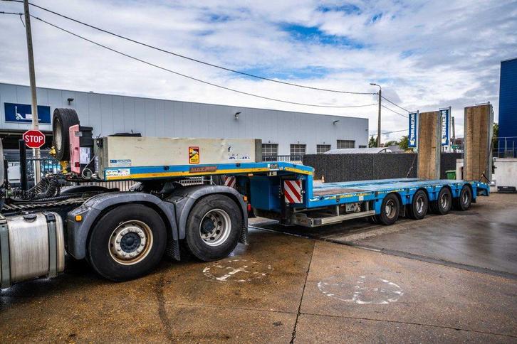 Max Trailer MAX TRAILER 110-F-S44+3XSTEERING/DIR., Autos, Camions, Entreprise, Achat, Remorques et Semi-remorques, Autres carburants