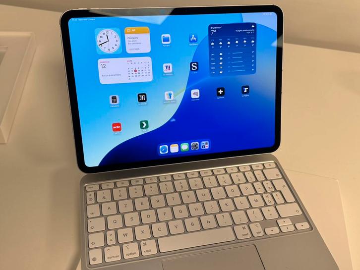 iPad Pro M4 11’ 5G 256Go + Smart Keyboard + Smart Folio, Computers en Software, Apple iPads, Zo goed als nieuw, Apple iPad Pro