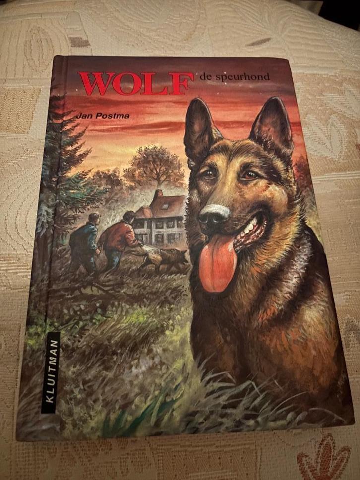 Wolf de speurhond ( Jan Postma ) deel 1, Boeken, Kinderboeken | Jeugd | 10 tot 12 jaar, Zo goed als nieuw, Ophalen of Verzenden