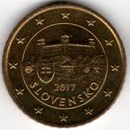 Slowakije : 50 Cent 2017 KM#100 Ref 16267 Slechts 8000 Exemp, Postzegels en Munten, Munten | Europa | Euromunten, Ophalen of Verzenden