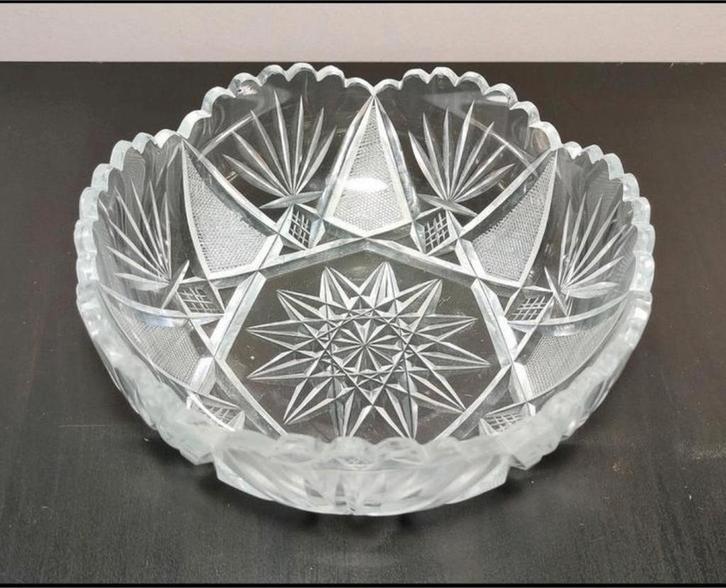 Kristallen coupe Val Saint Lambert catalogus 1904, Antiek en Kunst, Antiek | Glaswerk en Kristal, Ophalen of Verzenden