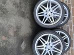 Breedset amg velgen, Auto-onderdelen, Banden en Velgen, Gebruikt, Velg(en), Personenwagen, Zomerbanden