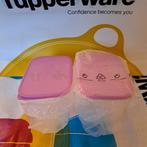 Tupperware 2 bewaardozen/diepvriesdozen 1L, Huis en Inrichting, Keuken | Tupperware, Ophalen of Verzenden, Nieuw, Paars