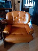 Siège 3 places et 2 x 1 place en cuir de veau, Maison & Meubles, Fauteuils, Enlèvement, Comme neuf