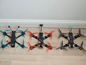 3x Fpv freestyle racedrones analoog en Digitaal Dji HD beschikbaar voor biedingen