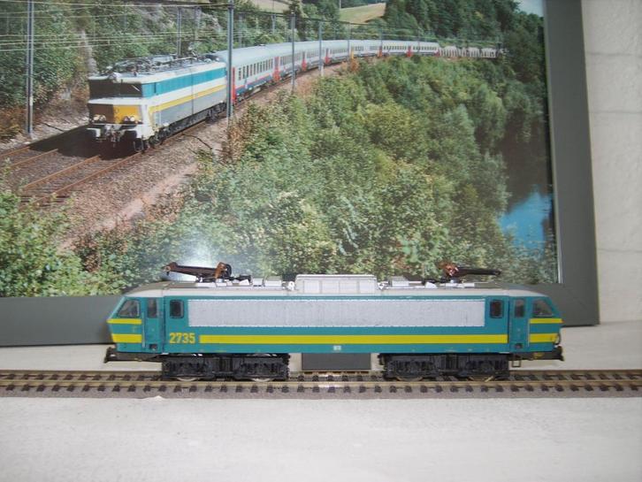 LIMA ELECTRISCHE LOCOMOTIEF NMBS 2735, Hobby en Vrije tijd, Modeltreinen | H0, Gebruikt, Locomotief, Gelijkstroom, Lima, Analoog