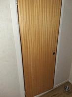3 stevige houten binnendeuren + houten deurtje, Doe-het-zelf en Bouw, Deuren en Vliegenramen, Ophalen, Gebruikt, Binnendeur