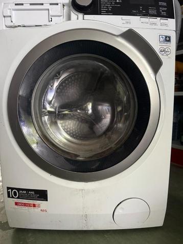 Machine à lessiver AEG, 1200 à 1600 tours, 6 à 8 kg, Programme court, Enlèvement