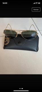 Lunettes ray-ban des vrais Femme, petit modèle, Handtassen en Accessoires, Zonnebrillen en Brillen | Dames, Zonnebril, Geel, Ophalen of Verzenden