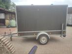 gesloten aanhangwagen 750kg, Ophalen