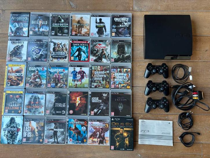 Playstation 3 - compleet met prachtige collectie games, Games en Spelcomputers, Spelcomputers | Sony PlayStation 3, Zo goed als nieuw