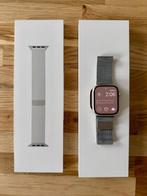 Apple Watch Series 9 45 mm Starlight aluminium GPS, Handtassen en Accessoires, Smartwatches, Gebruikt, IOS, Ophalen of Verzenden