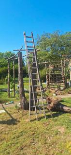 houten ladder, Doe-het-zelf en Bouw, Ophalen, Gebruikt, Ladder