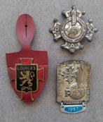 Lot kentekens militaire pelgrimstocht (1967), Verzamelen, Militaria | Algemeen, Ophalen of Verzenden, Overige soorten, Embleem of Badge