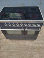 Fjin werkende Boretti antraciet kleur 5,pits 90cm ovens, Ophalen of Verzenden, Zo goed als nieuw, Hete lucht