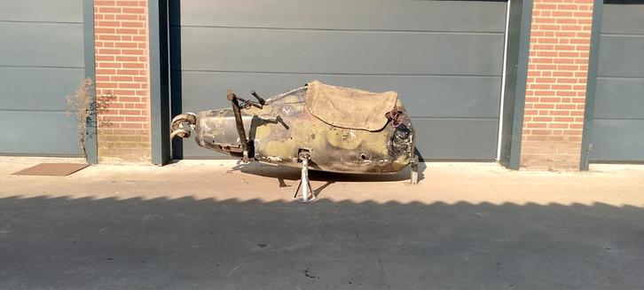 Zijspan geremd incl aanbouwdelen en schommelvork, Motos, Pièces | Toutes-marques, Enlèvement