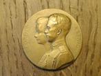 PENNING HUWELIJK ASTRID & LEOPOLD 1926, Verzenden, Brons