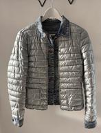 Veste / Doudoune mi-saison argentée - S - 12€, Enlèvement ou Envoi, Comme neuf, Taille 38/40 (M)