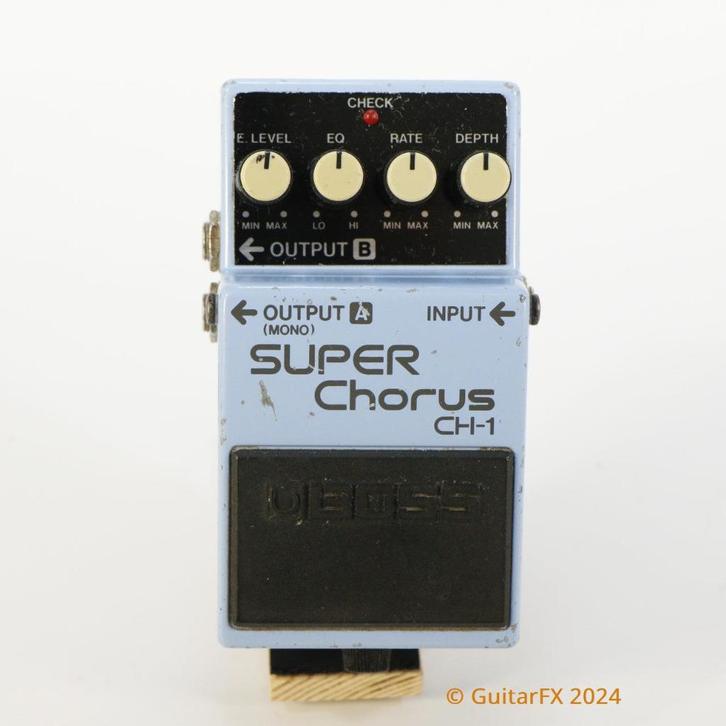Boss CH-1 Super Chorus (s/n BA73655, Analog, Made in Taiwan), Muziek en Instrumenten, Effecten, Gebruikt, Chorus, Ophalen of Verzenden