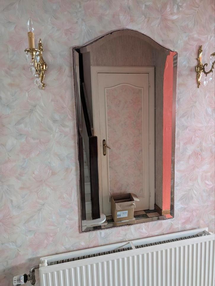 Miroir ancien biseauté, Huis en Inrichting, Woonaccessoires | Spiegels