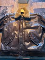 Pall Mall pilotenjas maat M, Kleding | Heren, Jassen | Winter, Bruin, Maat 48/50 (M), Ophalen of Verzenden, Zo goed als nieuw