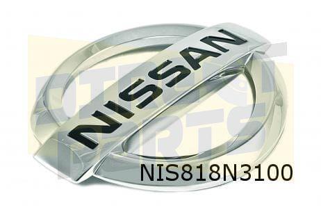 Nissan Qashqai (-1/14) embleem achterklep logo ''Nissan'' Or, Auto-onderdelen, Carrosserie, Nissan, Nieuw, Verzenden