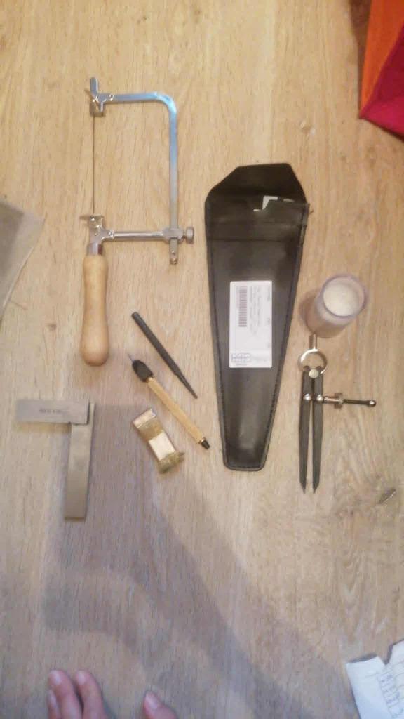 juweel gereedschap, Antiek en Kunst, Antiek | Zilver en Goud, Ophalen of Verzenden