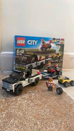 LEGO city 60148 truck met 2 quads, Kinderen en Baby's, Speelgoed | Duplo en Lego, Ophalen, Zo goed als nieuw, Complete set, Lego