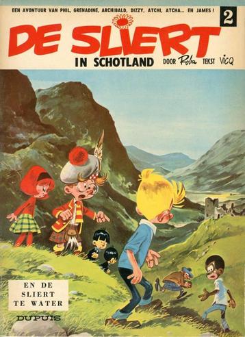 De Sliert in Schotland + De Sliert te water (1e druk, 1966) beschikbaar voor biedingen