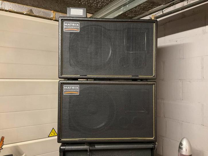 2x FrFr  Matrix FR10 300 watt Made in USA, Musique & Instruments, Amplis | Basse & Guitare, Comme neuf, Enlèvement