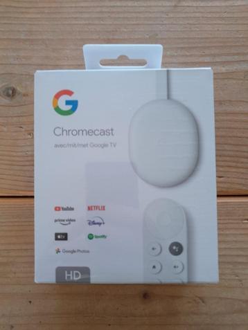 Nieuwe Google Chromecast HD met Google TV beschikbaar voor biedingen