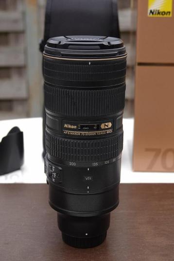 Nikon AF-S 70-200mm F/2.8G II ED VR  disponible aux enchères